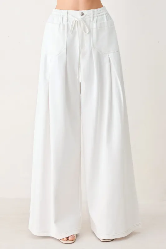 Hamptons Escape Woven Pants made by Flying Tomato
