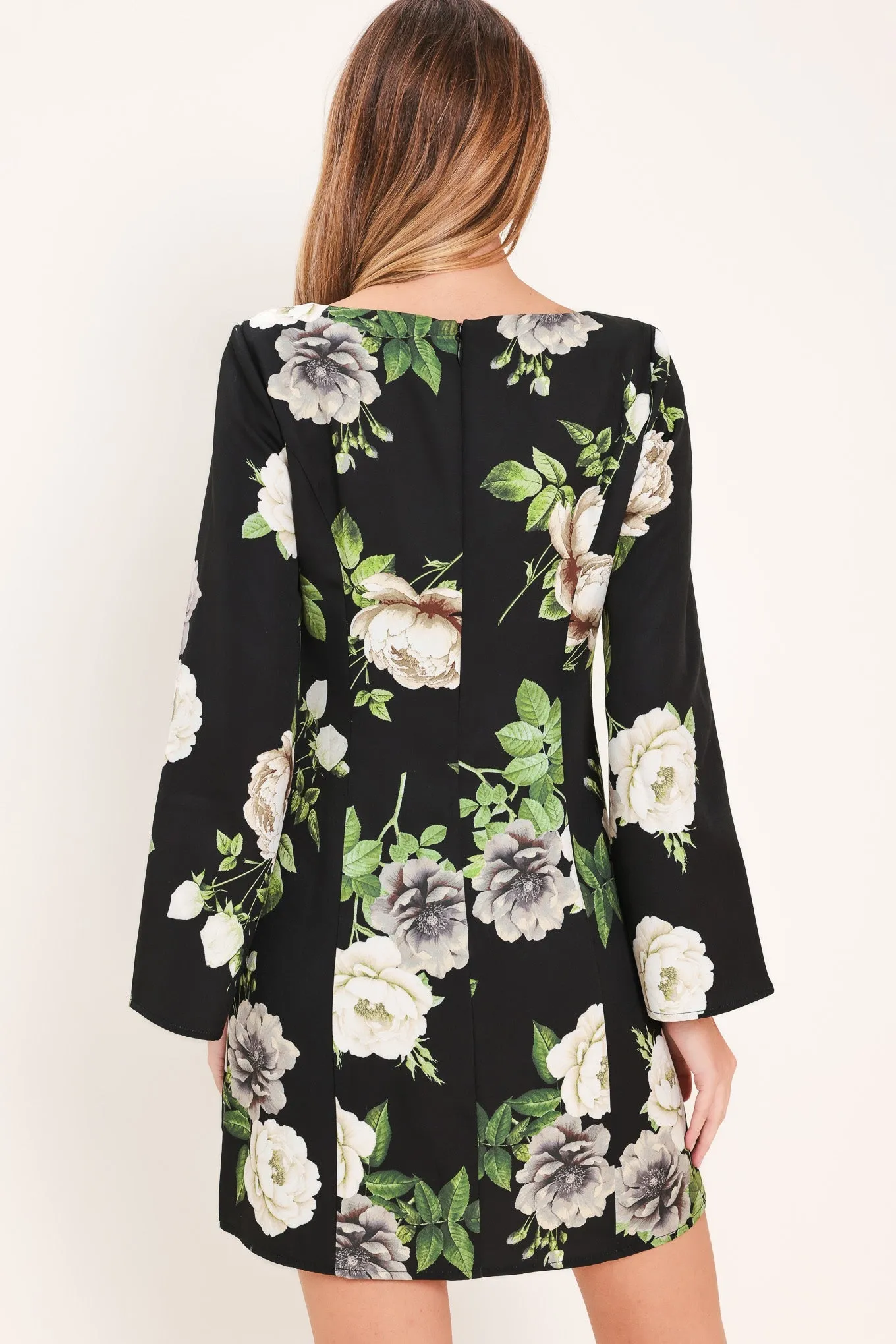 Whispering Roses Woven Mini Dress sold by Zulily product image thumbnail 5