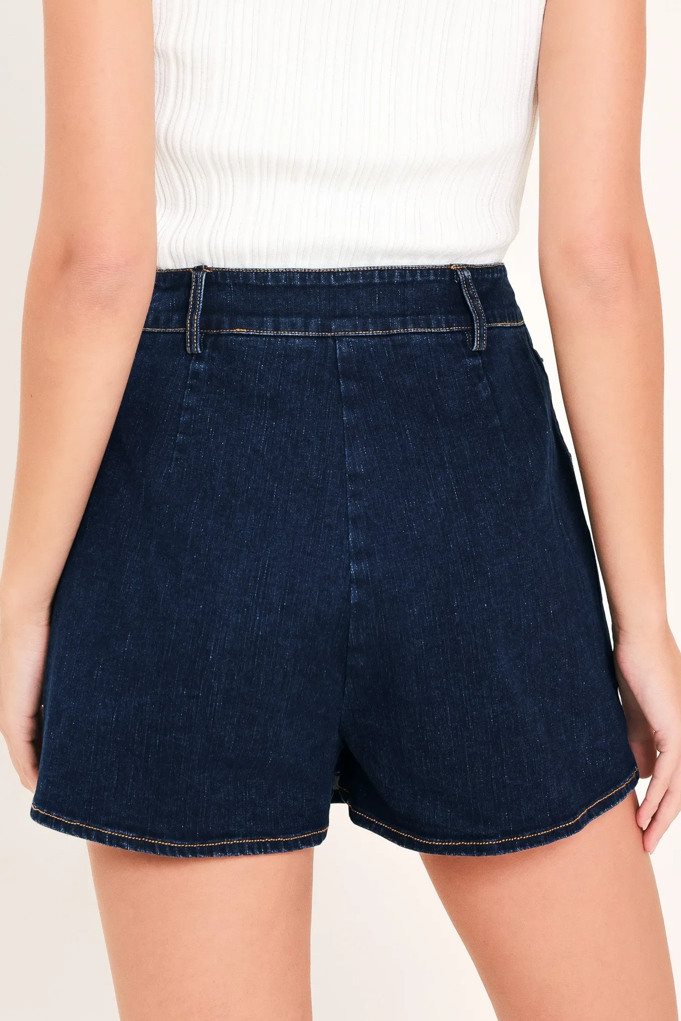 Everyday Indigo Denim Skort sold by Zulily product image thumbnail 2