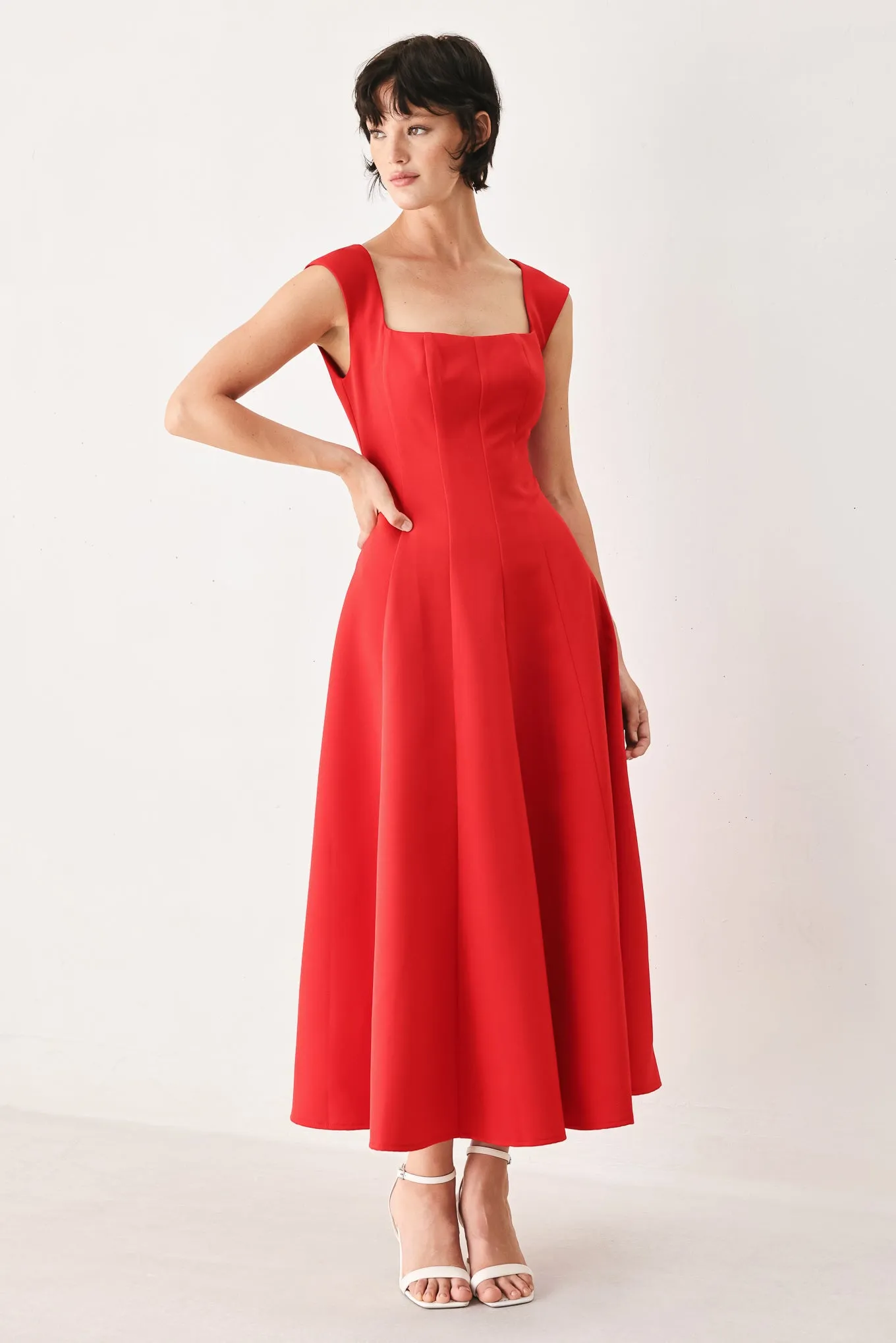 Scarlet Romance Woven Midi Dress sold by Zulily product image thumbnail 3