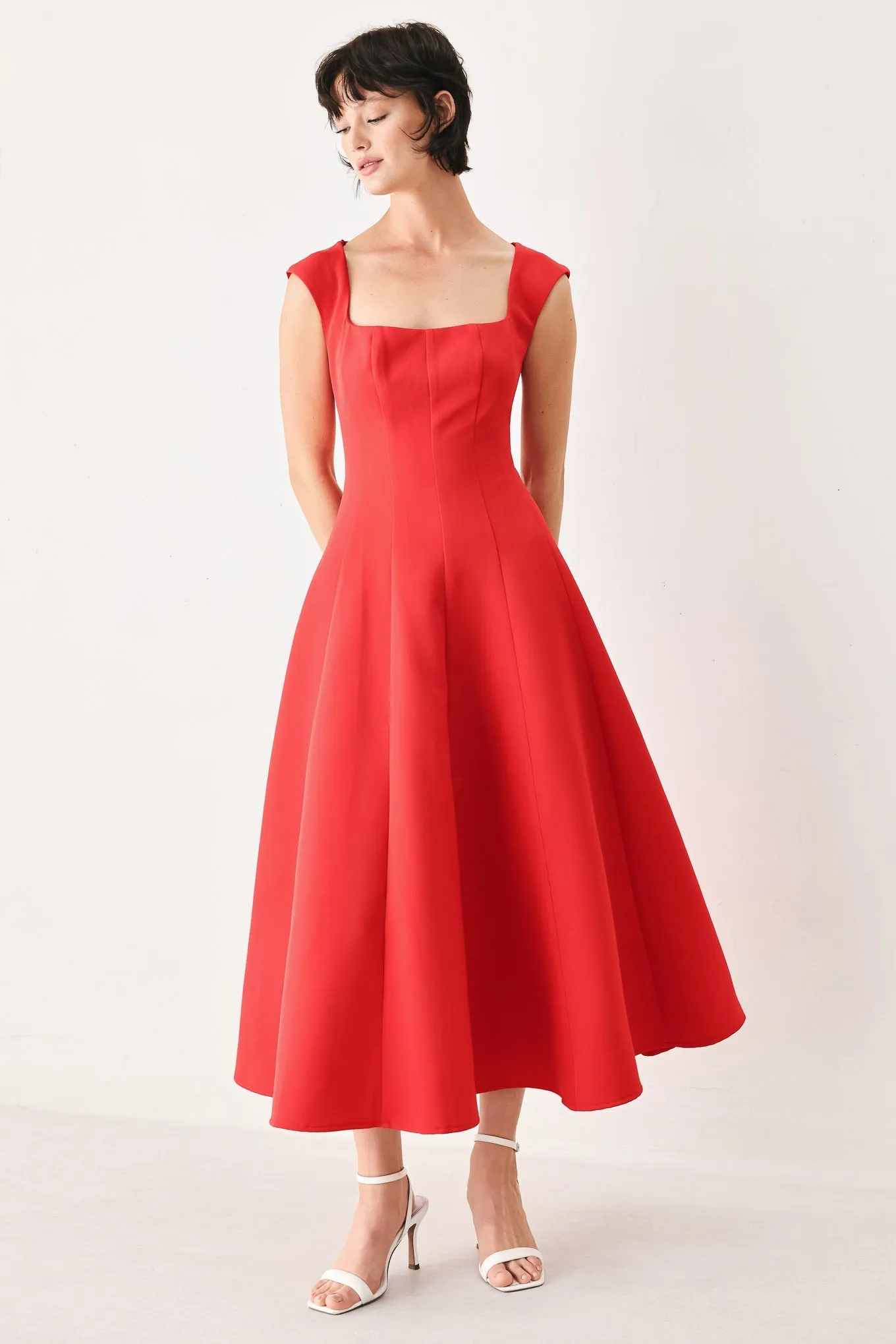 Scarlet Romance Woven Midi Dress sold by Zulily product image thumbnail 5
