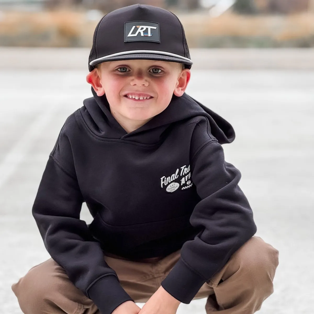 The Final Track Attack Hoodie - Recycled Black sold by Zulily product image thumbnail 5