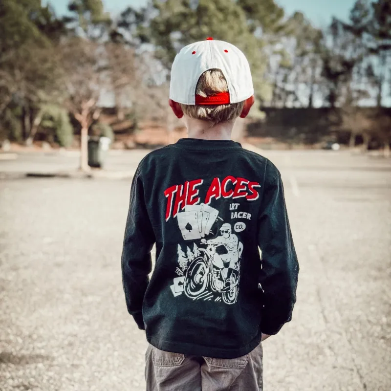The Aces Long Sleeve - Solid Black made by Zulily