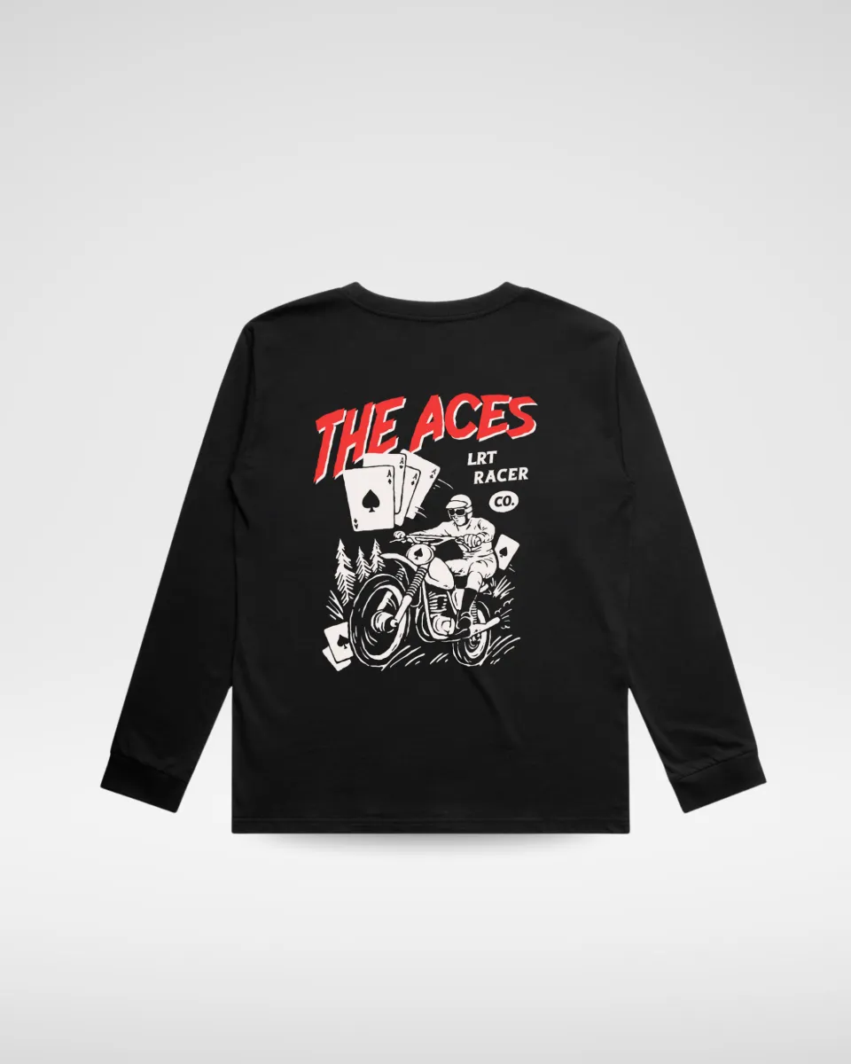 The Aces Long Sleeve - Solid Black sold by Zulily product image thumbnail 2
