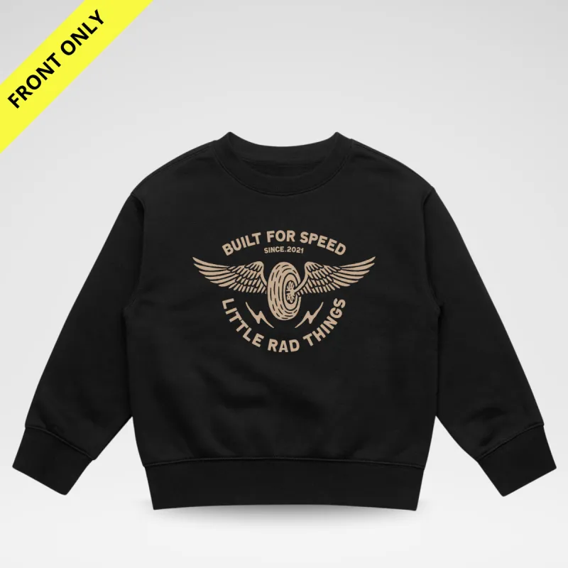 Winged Mechanic Crewneck - Front Only made by Zulily