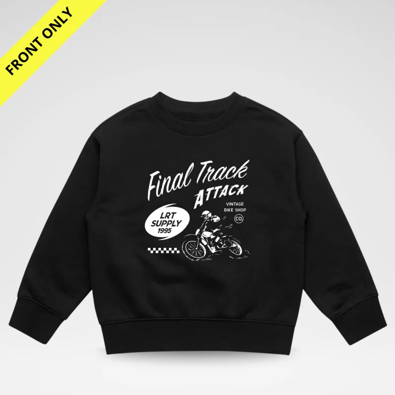 Final Track Attack Crewneck - Front Only made by Zulily