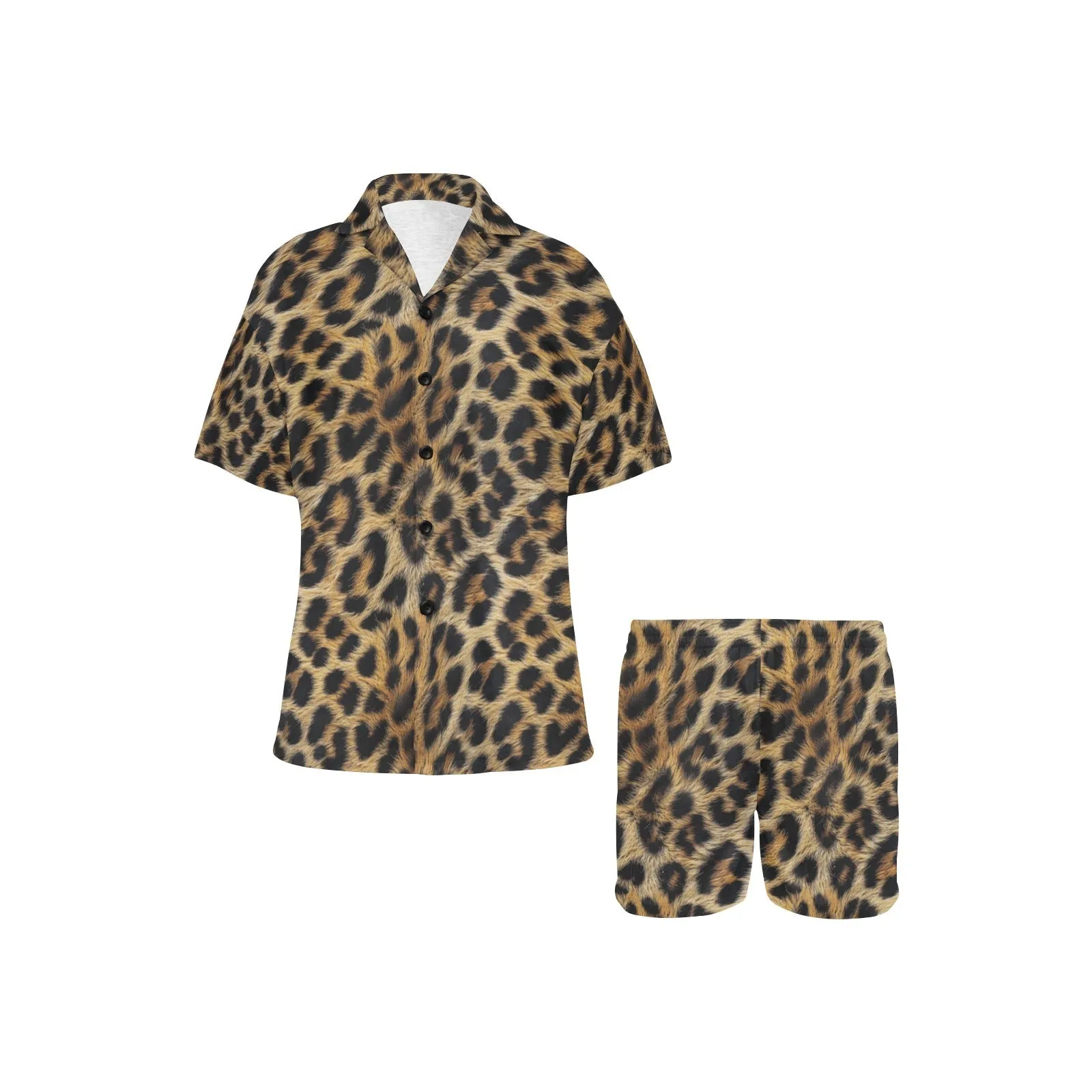 Baha Ranch Retro Pop Western Leopard Cowgirl Pajama Set sold by Zulily product image thumbnail 2