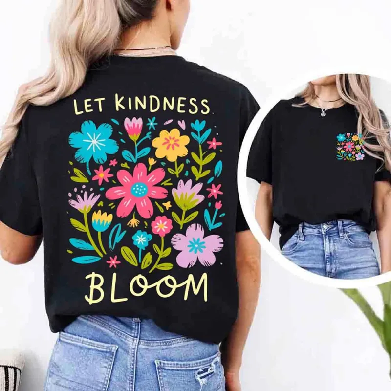 Kindness Matters Comfort Colors T-Shirt, Be Kind Positive Quote Tee made by Zulily