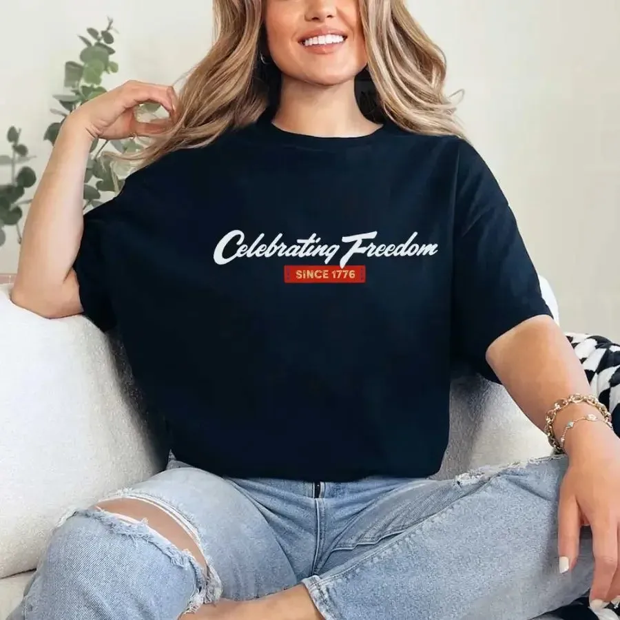 4th of July T-Shirt – Celebrating Freedom Since 1776 Patriotic Tee sold by Zulily