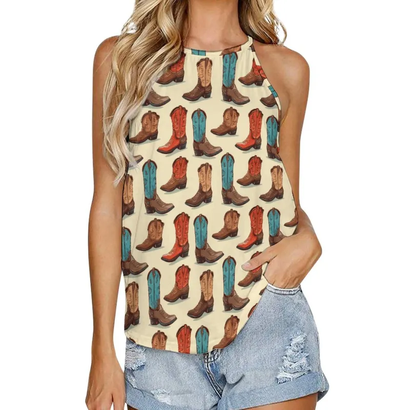 Baha Ranch Got My Boots Tank Top made by Zulily