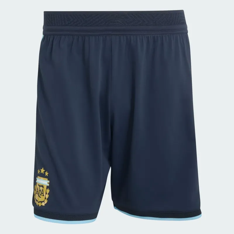 [jm5898] Mens Adidas Afa Argentina Home Authentic Shorts - Ntnavy/iceblu made by Adidas