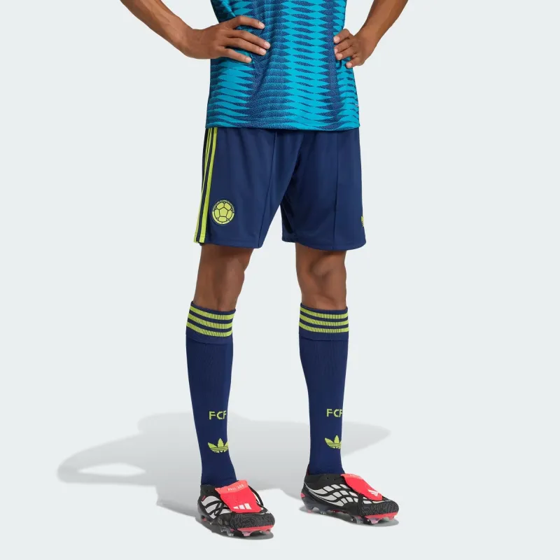 [jl6984] Mens Adidas Fcf Colombia 26 Away Shorts - Team Navy Blue made by Adidas