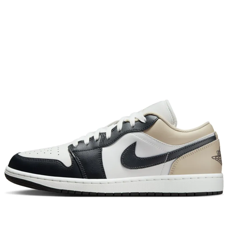 [553558-153] Mens Air Jordan Retro 1 Low 'black Toe Rattan' made by Jordan