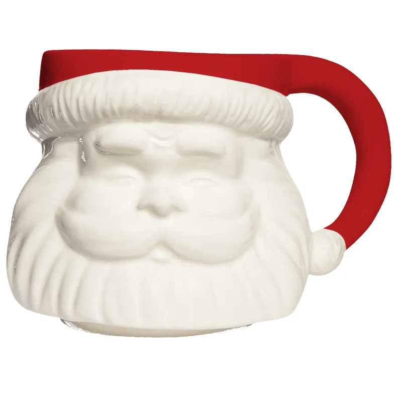 Red Hat Santa 19 oz Figural Coffee Mug made by Zulily