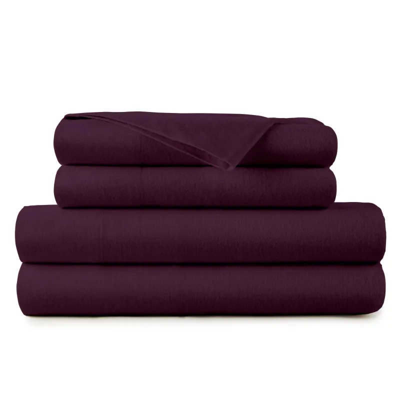 Organic Flannel Sheet Set made by Zulily
