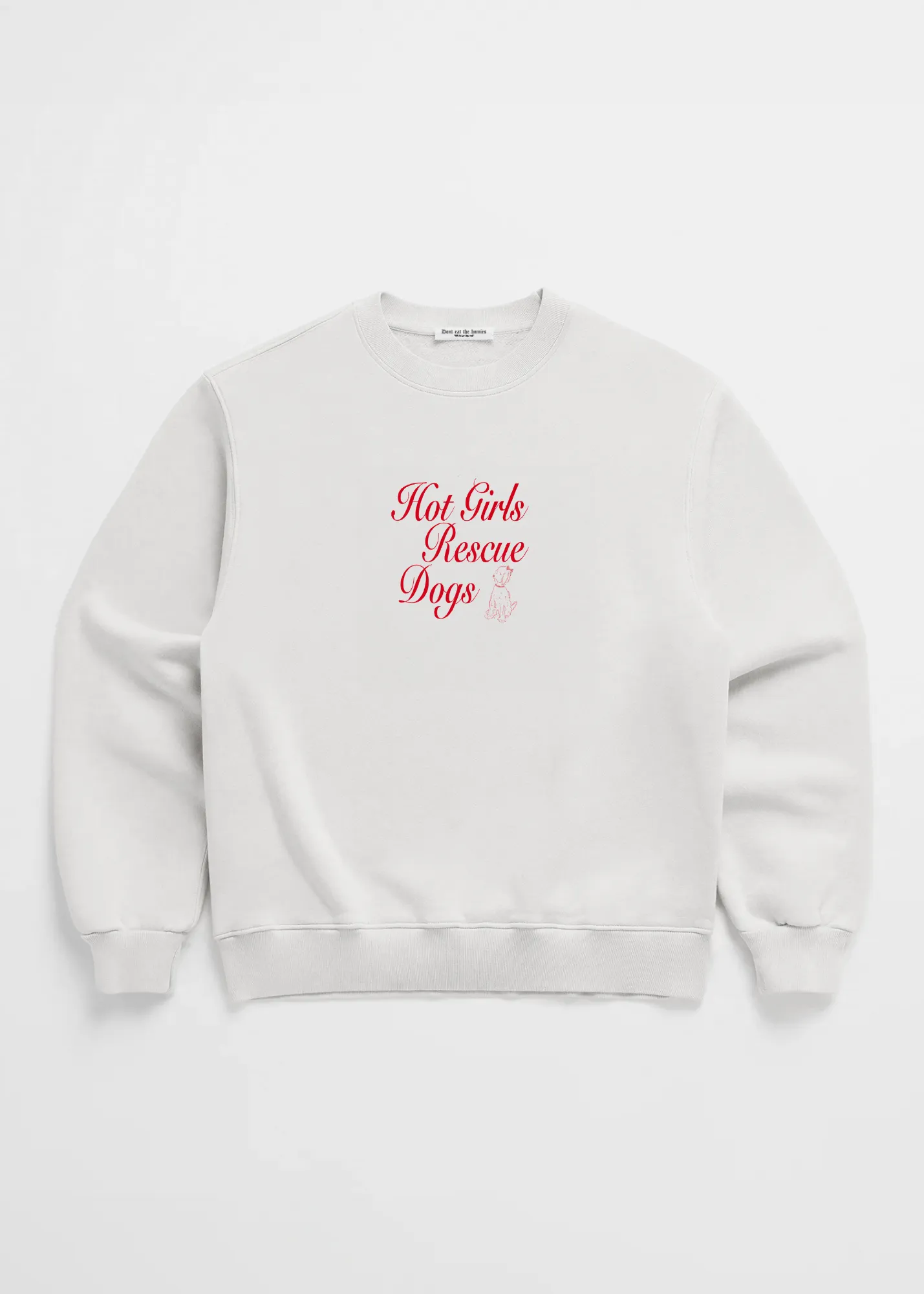 Hot Girls Rescue Dogs Crewneck sold by Zulily product image thumbnail 4