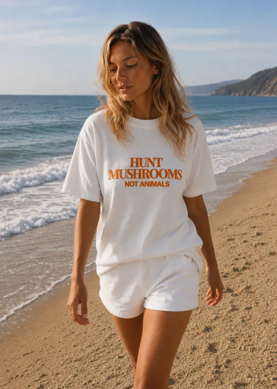 Hunt Mushrooms Tee made by Dont Eat the Homies