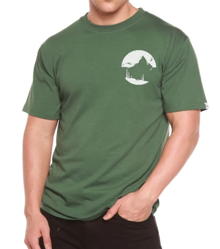 Explore More Men's Bamboo Viscose/Organic Cotton Printed T-Shirt made by Zulily