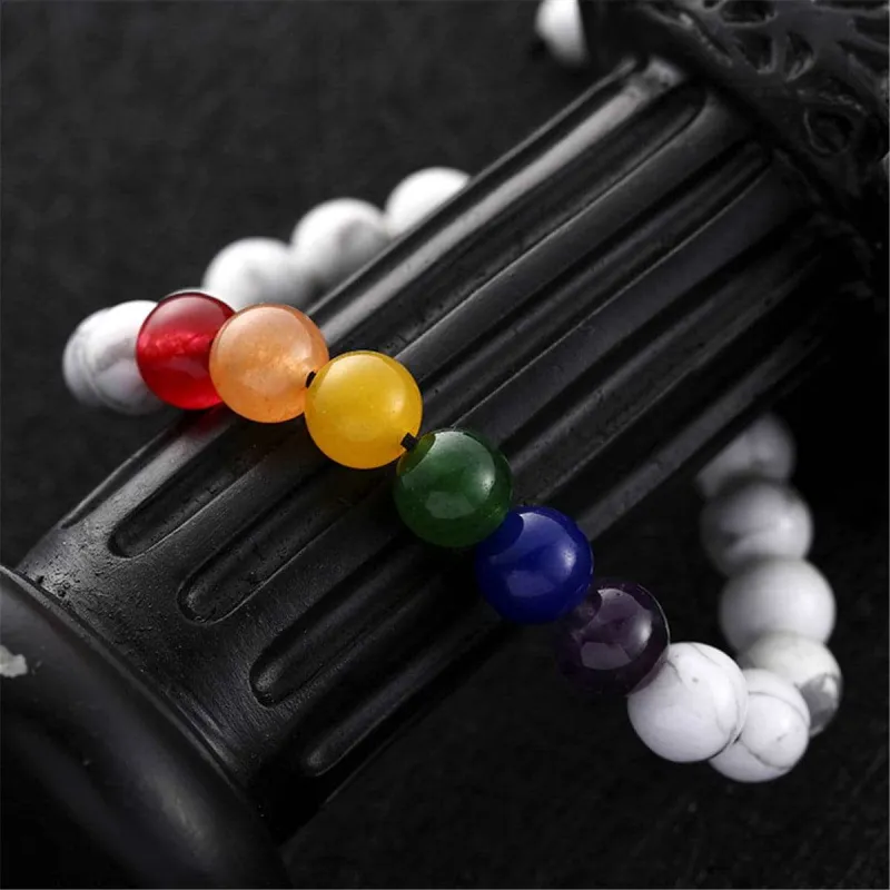 Agate Beaded Adjustable Bracelet made by Zulily