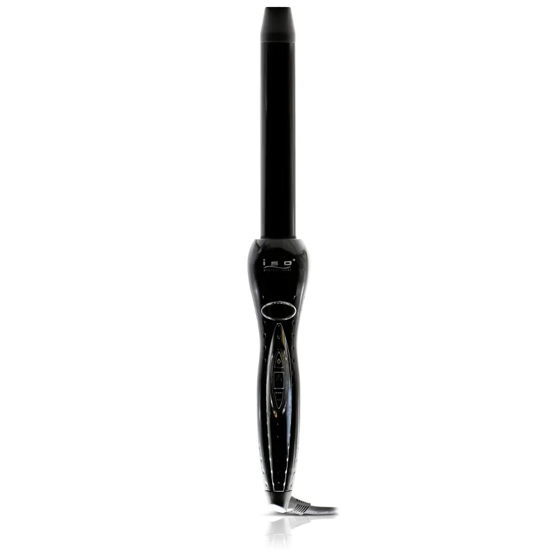 The Digital Twister - 25mm Tourmaline-Infused Ceramic Pro Curling Wand w/ Cool Tip - Gold Collection made by Zulily