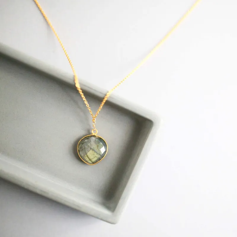 Labradorite Pendant made by Zulily
