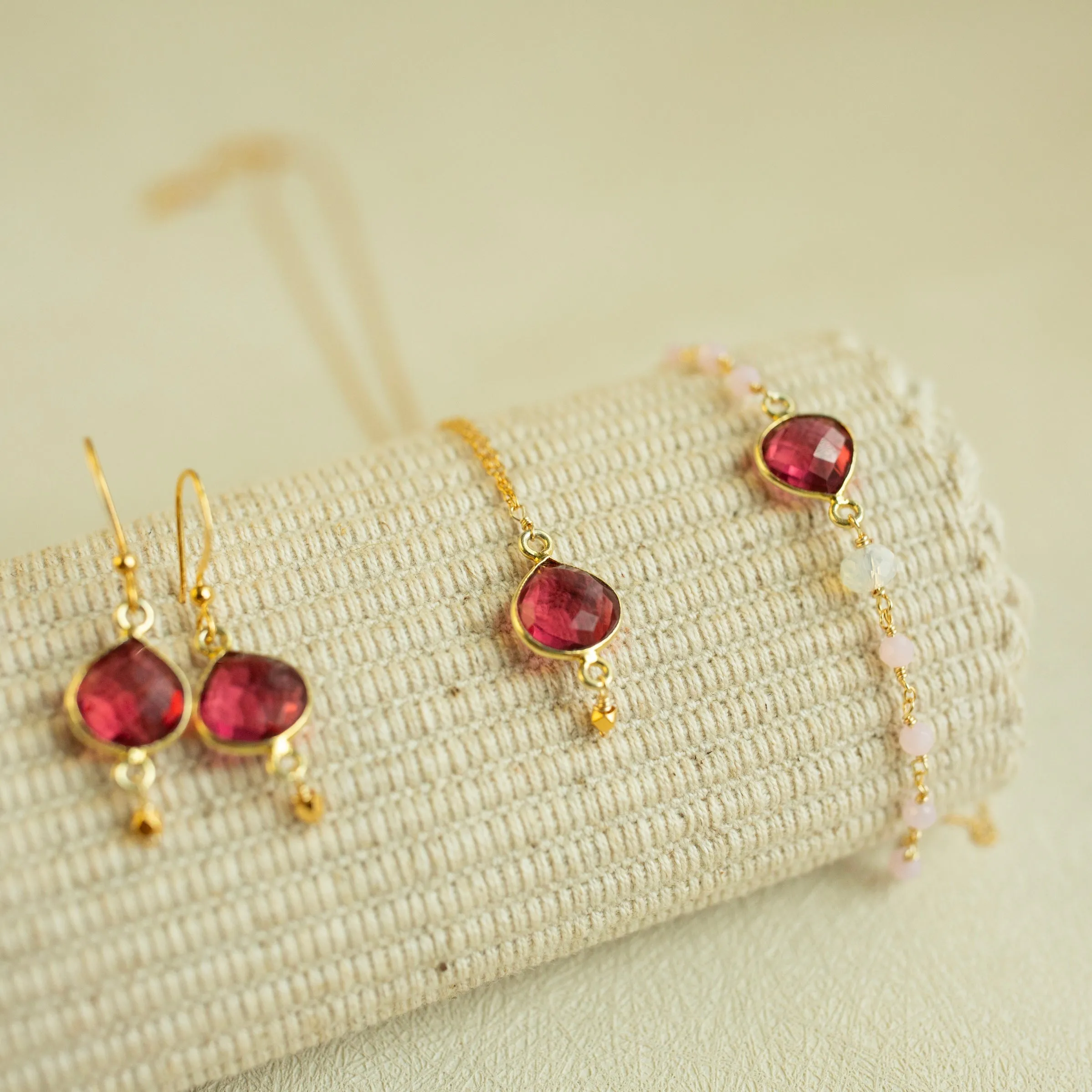 Pink Tourmaline Ballet Bracelet sold by Zulily product image thumbnail 5