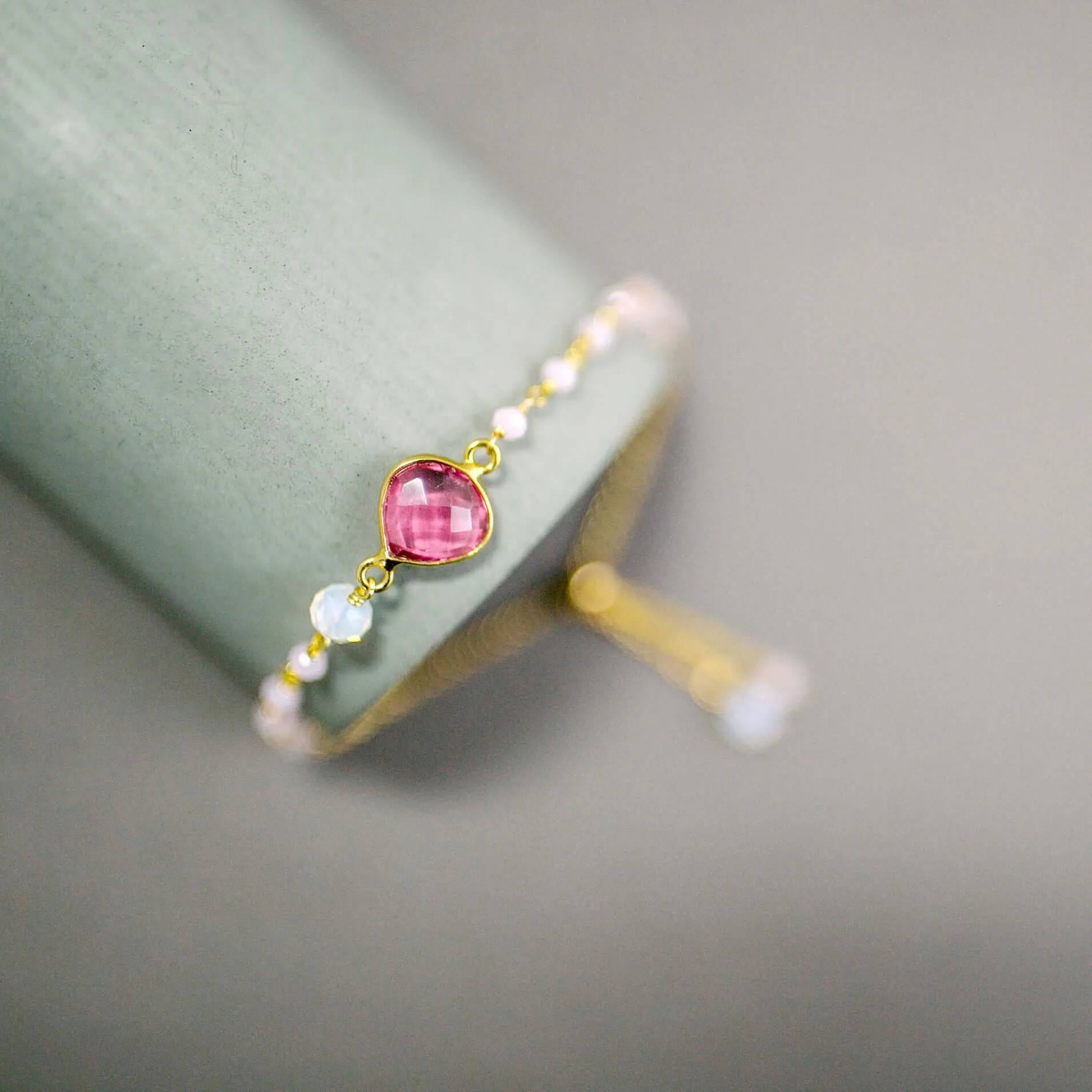 Pink Tourmaline Ballet Bracelet sold by Zulily product image thumbnail 3
