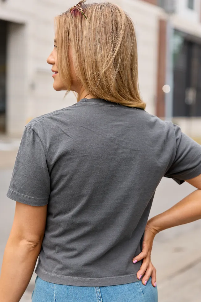 Bridges I Burn Dark Grey Boxy Graphic Tee sold by Zulily product image thumbnail 5