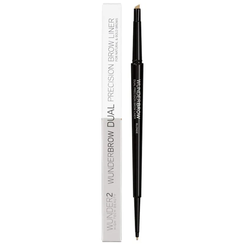 Wunderbrow Dual Precision Brow Liner Blonde made by Wunderbrow