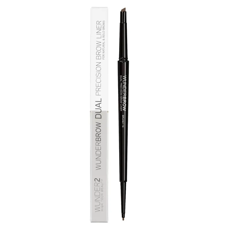 Wunderbrow Dual Precision Brow Liner Brunette made by Wunderbrow