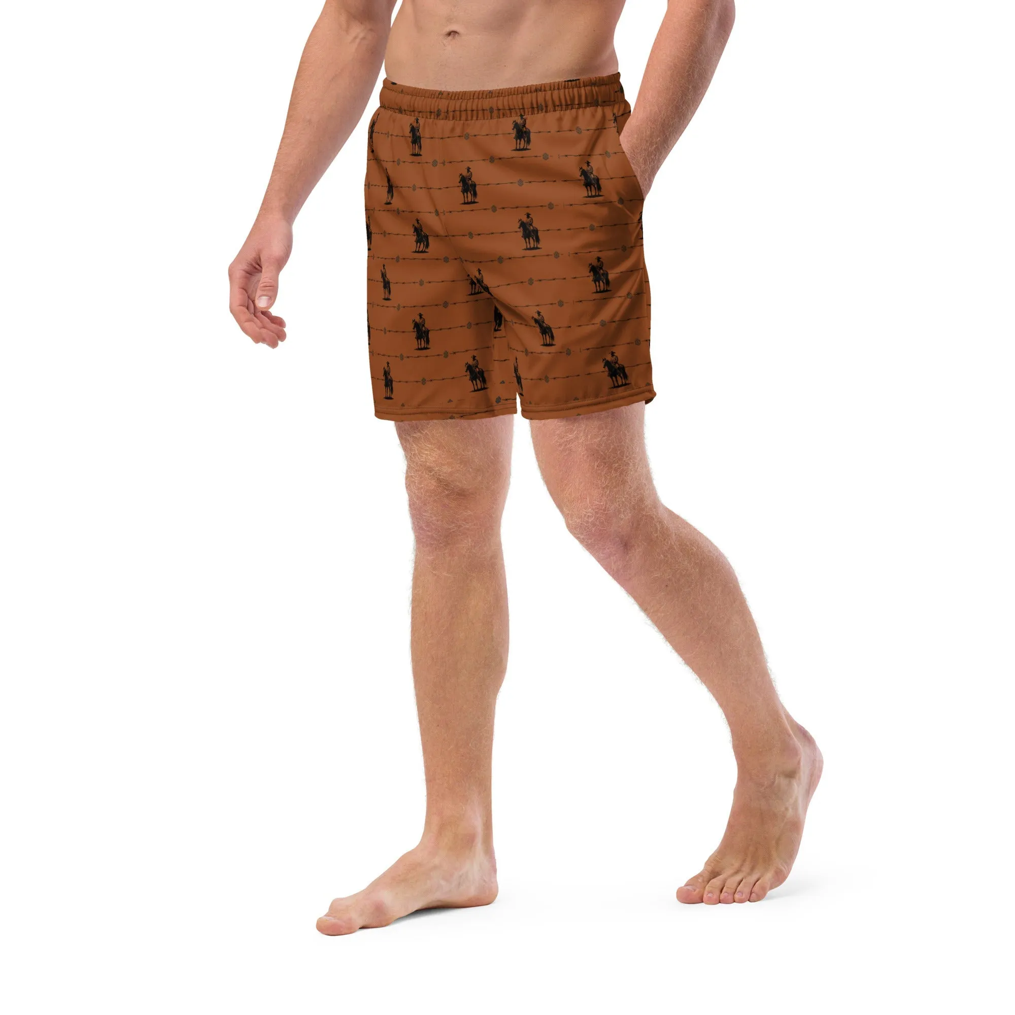 Baha Ranch Yeehaw Saddle Up Swim Trunks sold by Zulily product image thumbnail 2
