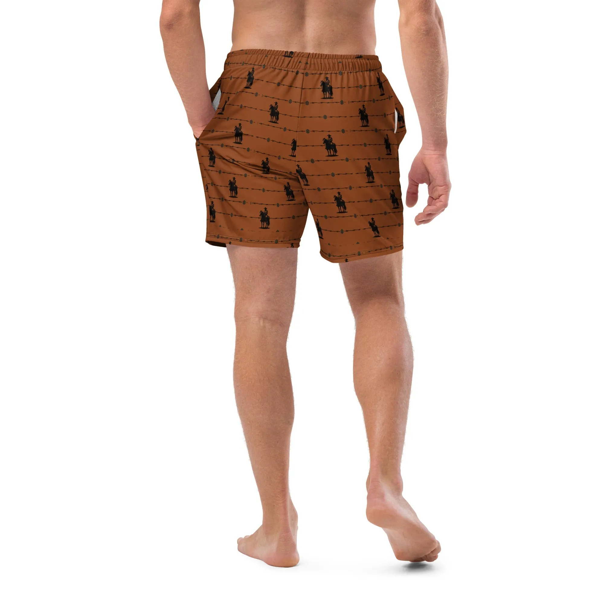 Baha Ranch Yeehaw Saddle Up Swim Trunks sold by Zulily product image thumbnail 3