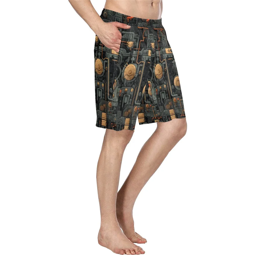 Baha Ranch Cyber Digital Gaming Men's Beach Board Swim Shorts sold by Zulily product image thumbnail 2
