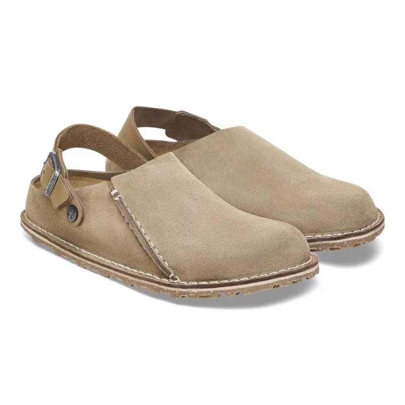 [1025293] Unisex Birkenstock Lutry Premium Suede Suede Leather (regular Width) made by Birkenstock