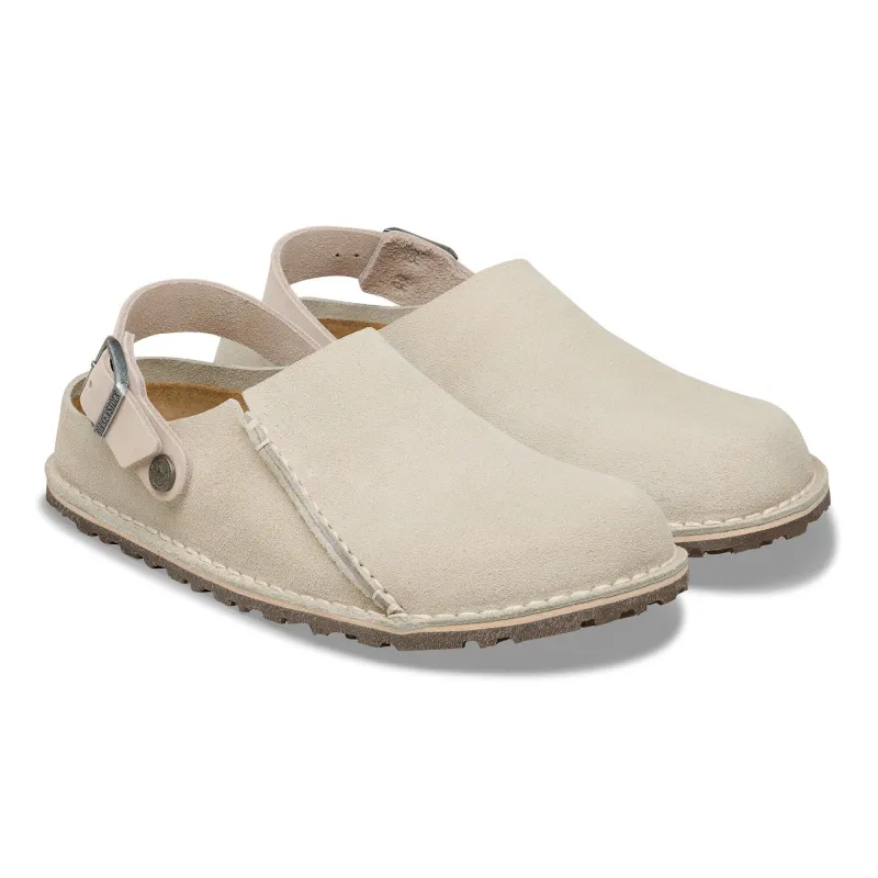 [1031420] Unisex Birkenstock Lutry Premium Suede Suede Leather (regular Width) made by Birkenstock