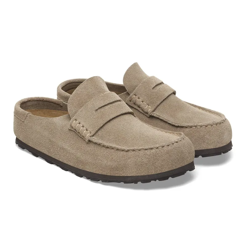 [1029675] Unisex Birkenstock Naples Wrapped Suede Leather (regular Width) made by Birkenstock