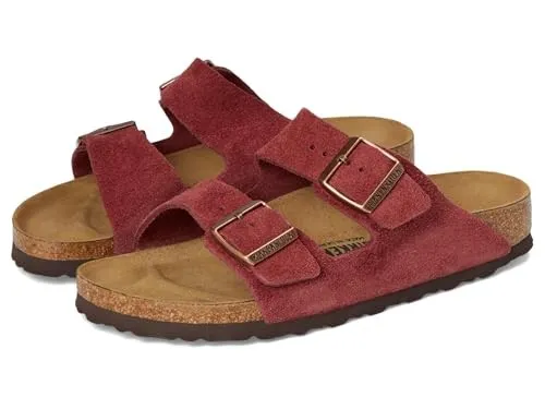 Birkenstock Arizona Bs Suede Leather Sandals Narrow sold by Zulily