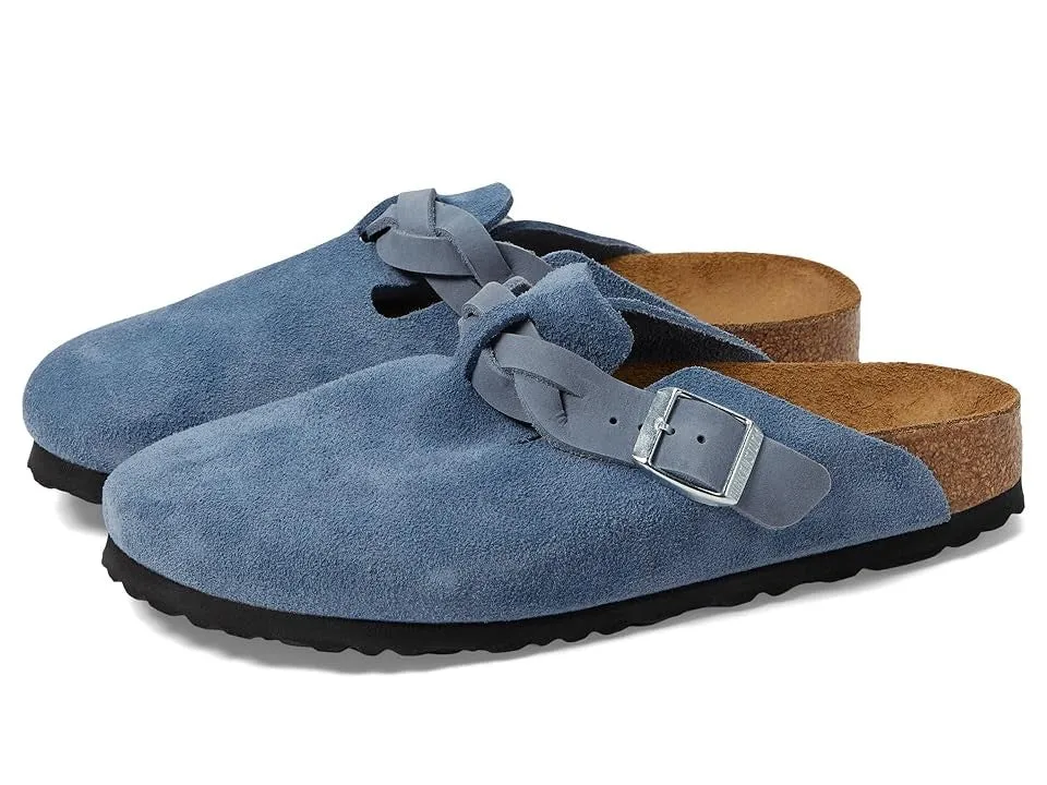 Birkenstock Boston Braided Suede Leather sold by Zulily product image thumbnail 2