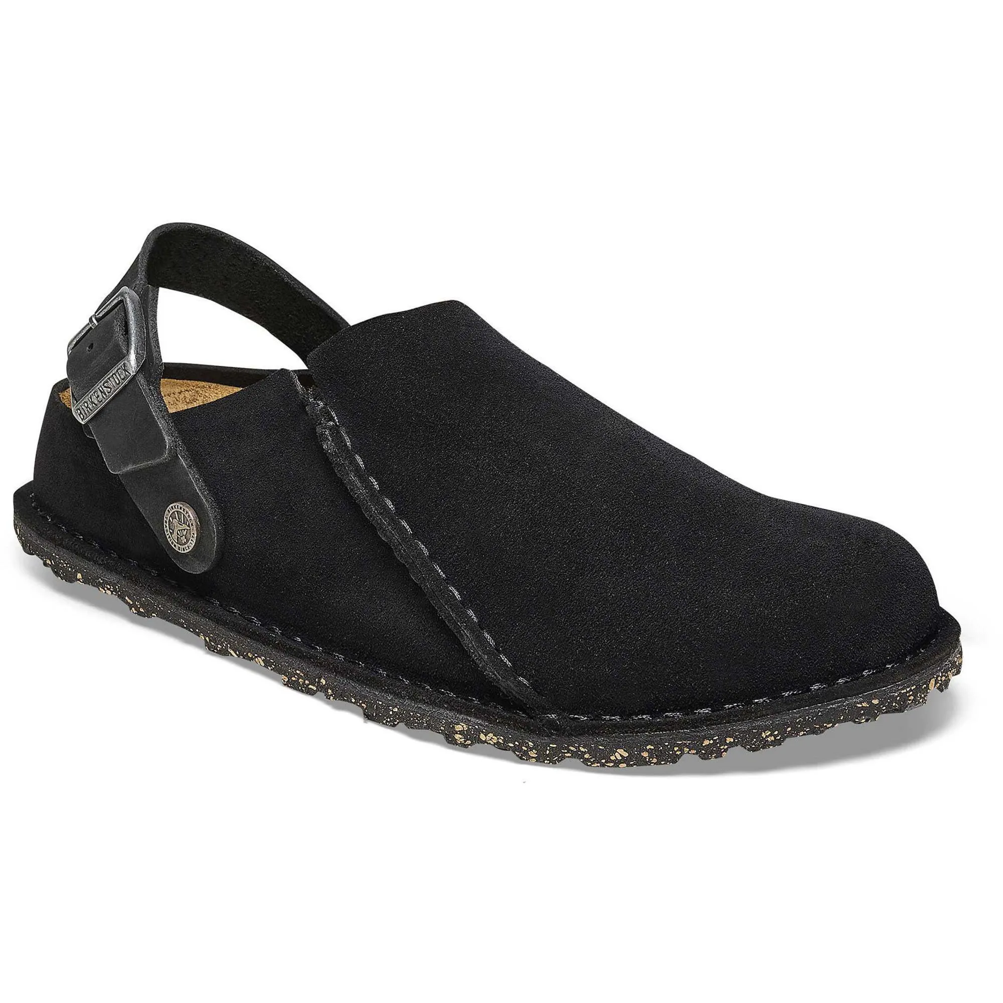 Birkenstock Lutry Premium Suede Clog sold by Zulily