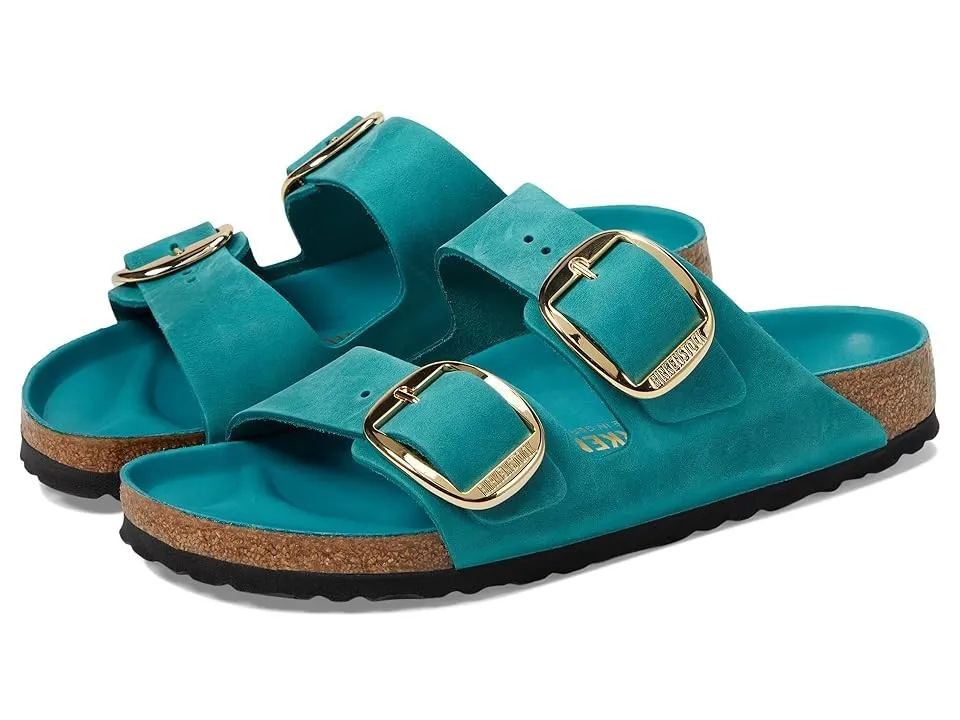Birkenstock Arizona Big Buckle Natural Leather Oiled Sandals sold by Zulily product image thumbnail 2