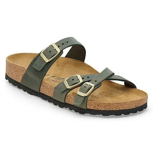 Birkenstock Arizona Big Buckle Nubuck Leather Sandals Narrow sold by Zulily product image thumbnail 2