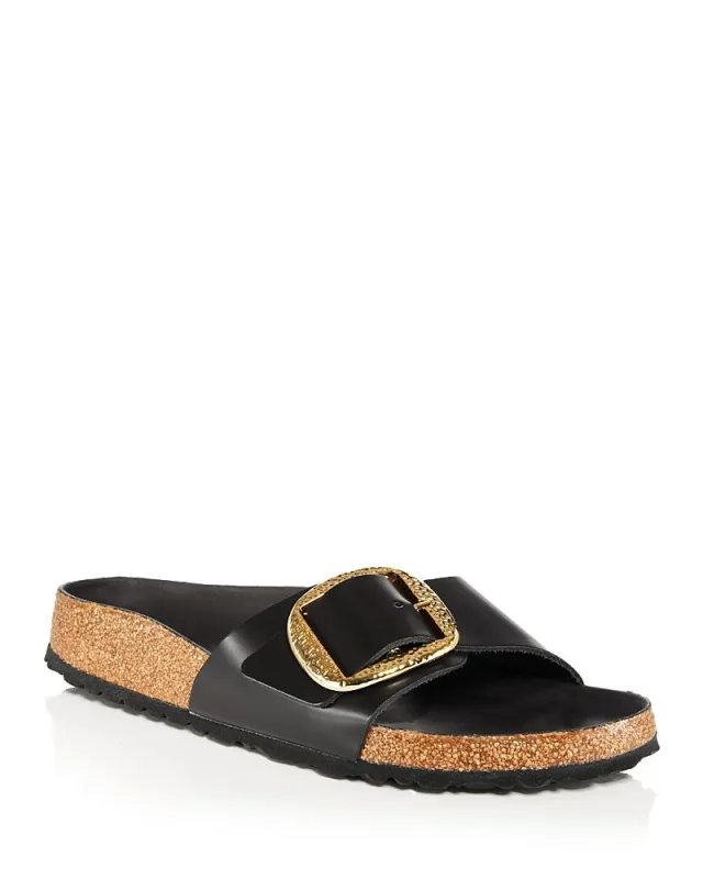 Birkenstock Boston Suede Stud Buckle Slide Clogs made by Birkenstock