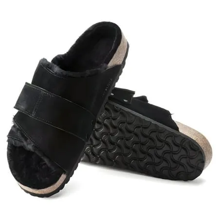 Birkenstock Kyoto Shearling Suede Leather sold by Zulily product image thumbnail 2