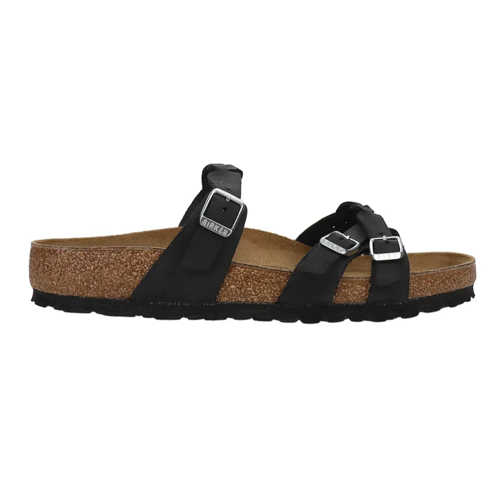 Birkenstock Franca Braided Natural Leather Oiled Sandals sold by Zulily product image thumbnail 2