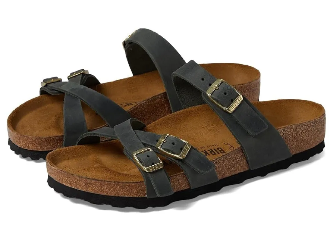 Birkenstock Franca Oiled Leather Sandal made by Birkenstock