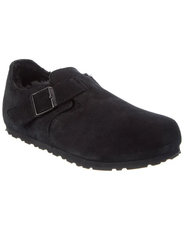 Birkenstock London Suede & Shearling Clog made by Birkenstock