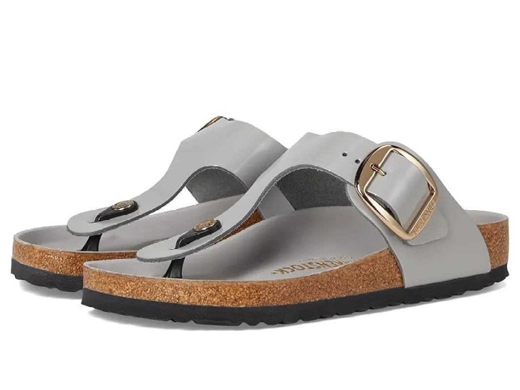Birkenstock Gizeh Big Buckle High Shine Shoes made by Birkenstock