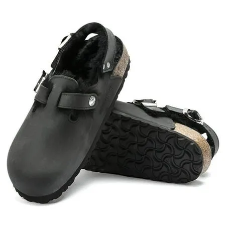 Birkenstock Tokio Shearling-Lined Clog With Adjustable Back Strap sold by Zulily product image thumbnail 2