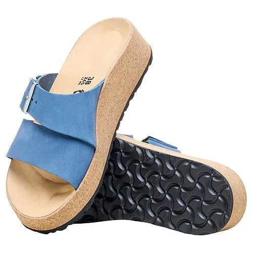 Birkenstock Theda Natural Leather Wedge Sandals Narrow sold by Zulily product image thumbnail 5