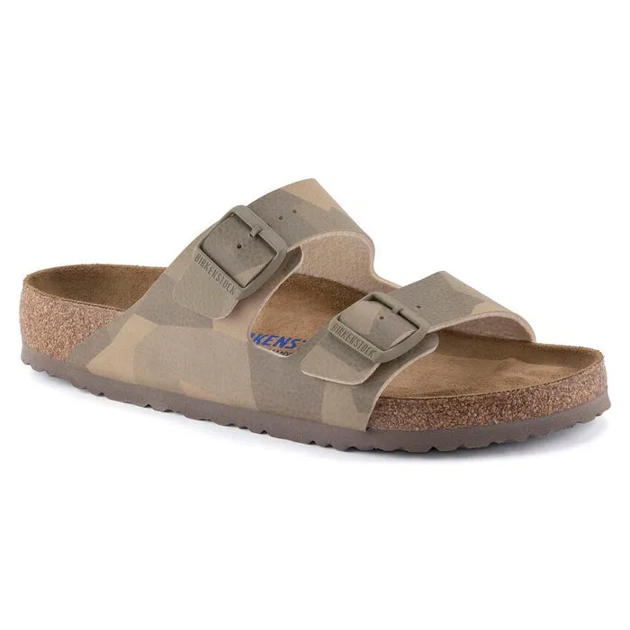 Birkenstock Arizona Birko-Flor Soft Footbed Desert Soil Geo sold by Zulily